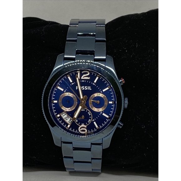 Fossil Perfect Boyfriend ES4093 Womens Stainless S - Picture 3 of 12